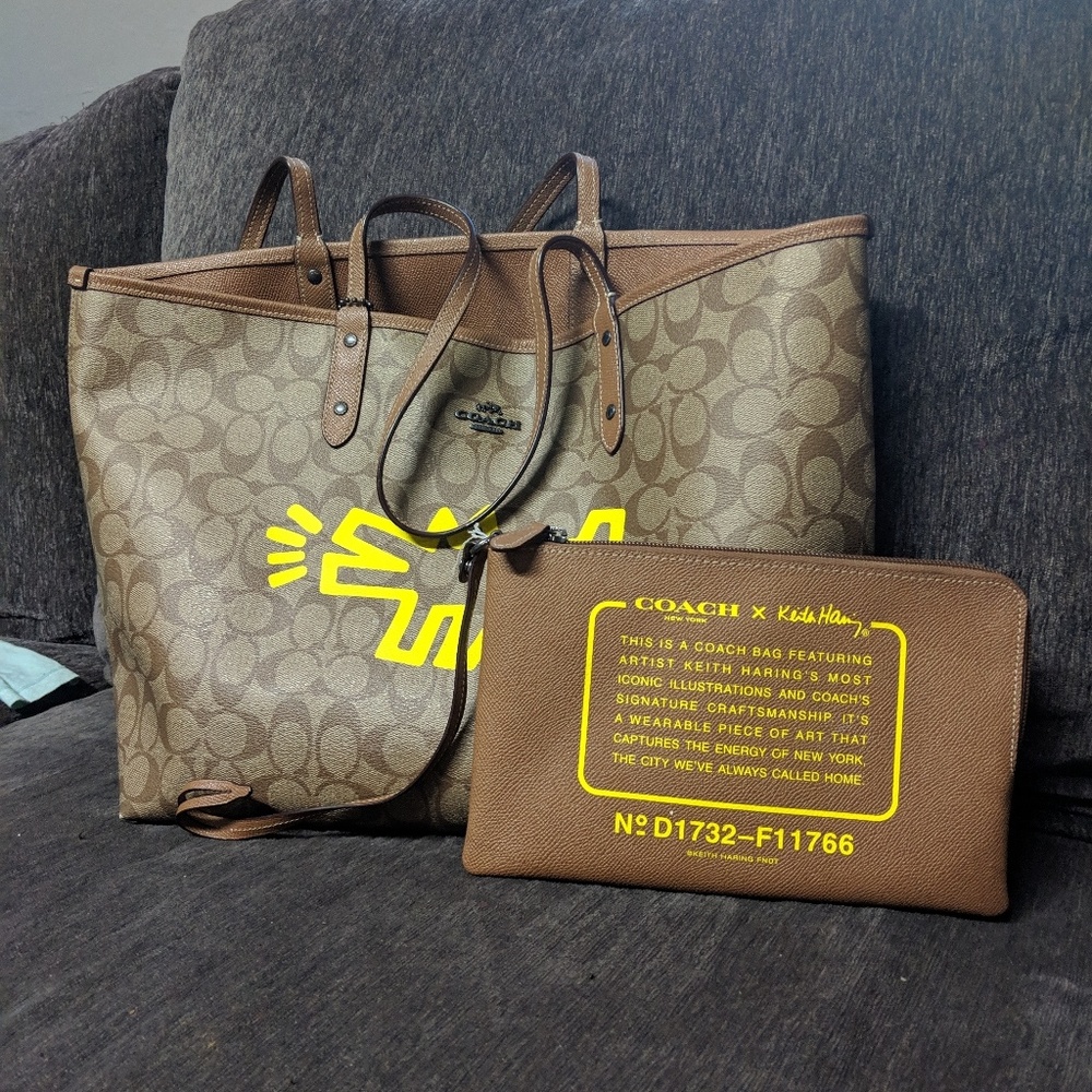 Coach bag coach x Keith Haring